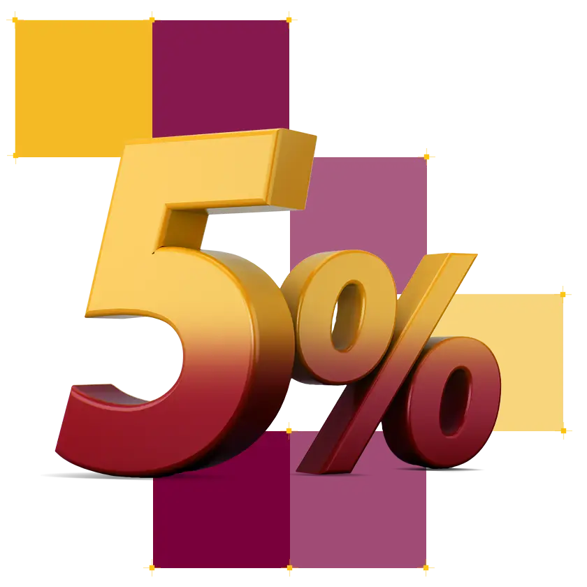 Ikona 5%